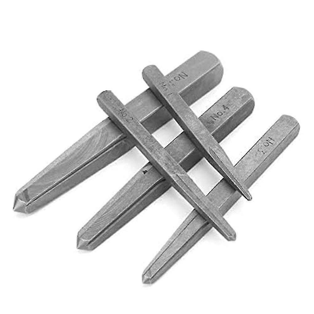5 PCS Screw Extractor Set,Square Type Straight Fluted Screw Extractor Set Easy Out Removal Tool