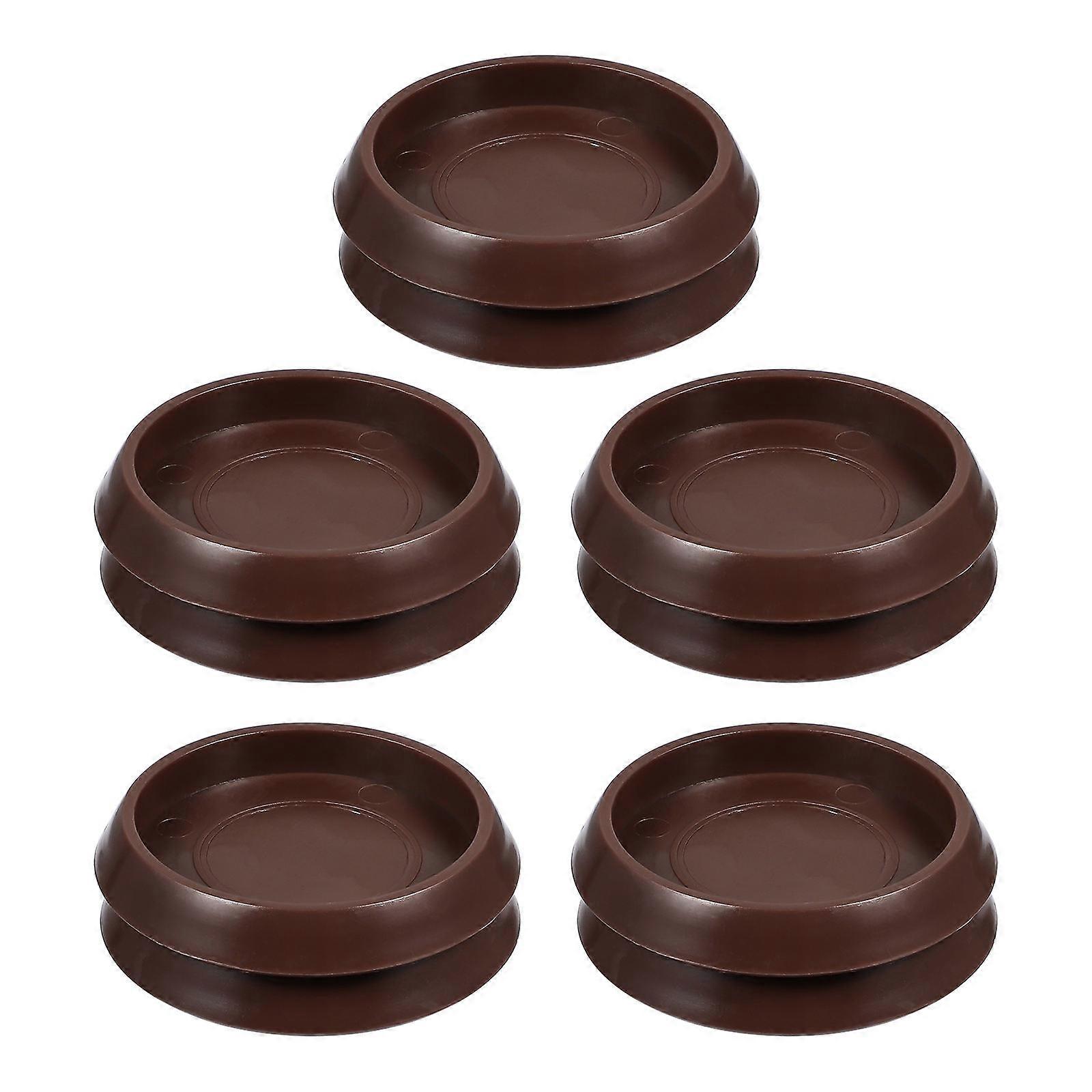 Furniture Pads for Carpet Stopper Chairs Caster Cups Indoor Use Sofas Tables NonSlip Plastic 10Pcs