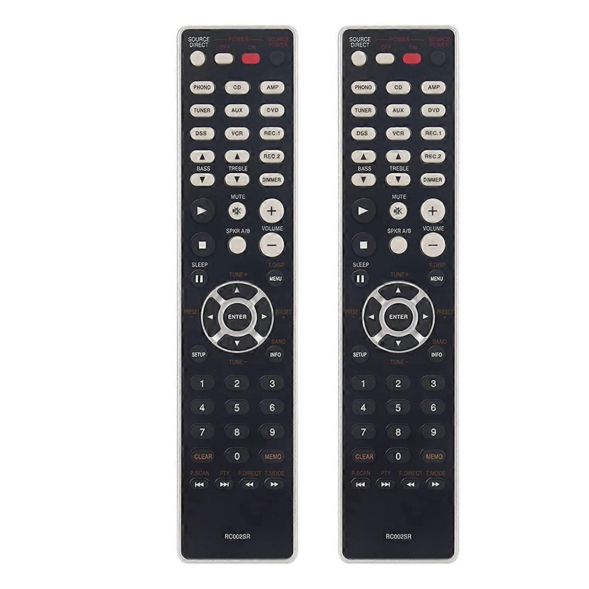 2X RC002SR Remote Control Replacement for SR4023 SR5023 RC002SR Remote Controller