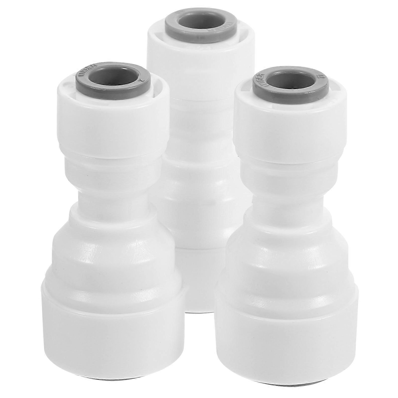 Quick Connector Pressure Washer Air Hose Fittings Residential 4.50X2.00X2.00CM Push-in Type Connection 3Pcs