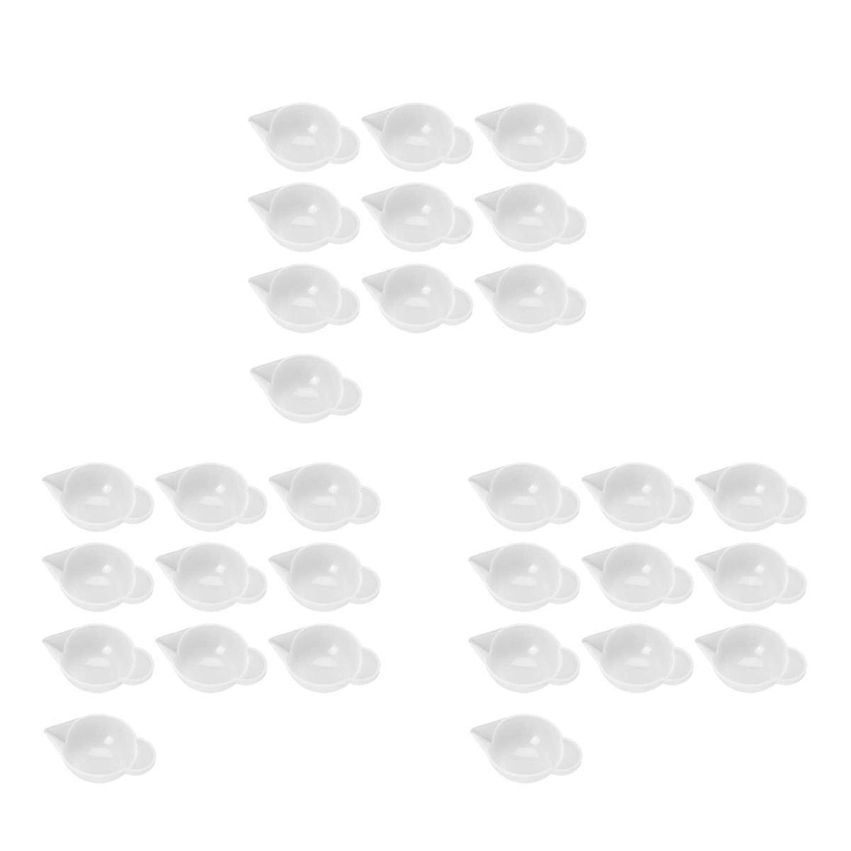 10 Pcs Silicone Mold Cup Dispenser, Mini Measuring Cup