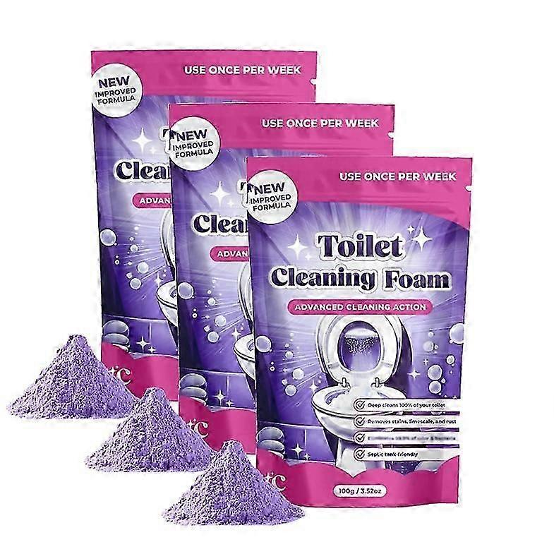1/2/3PCS Fizzclean WC Schaumreiniger, Insta-Action Fizzclean Schaumreiniger