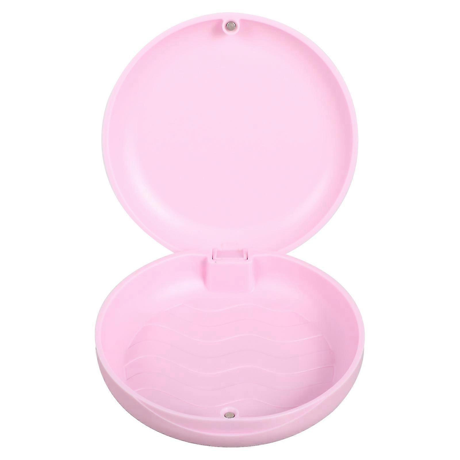 Clear Container Pretty Retainer Case Clear Retainer Case Denture Bath Case Mouthguard Retainer Case Dentures Retainer Container
