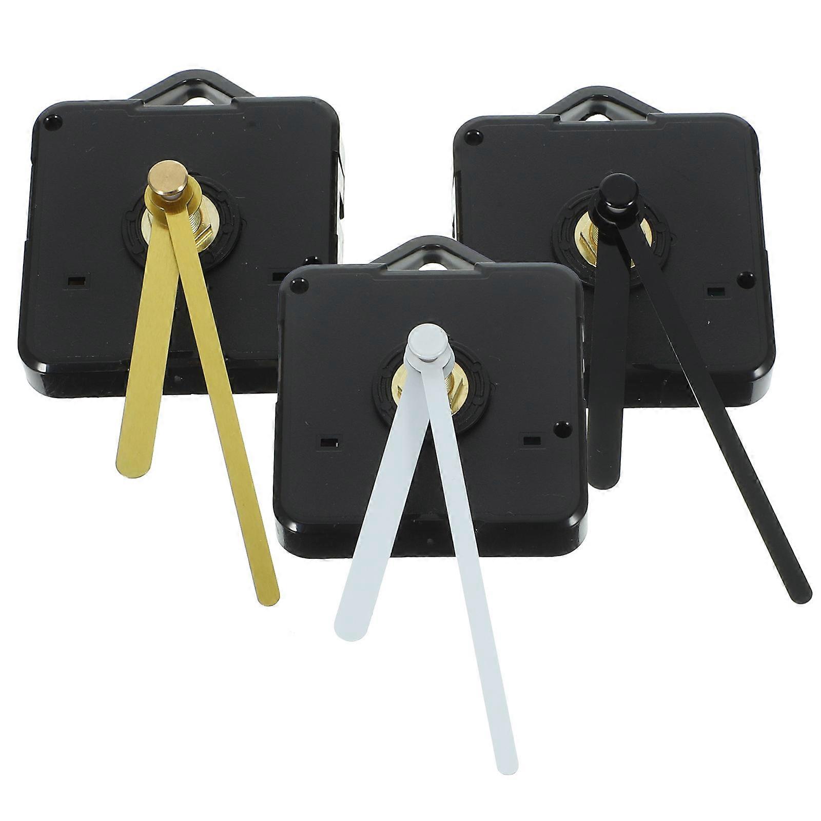 Wall Clock Components Battery Powered For Craftsmen 8.6x0.8cm 1Set