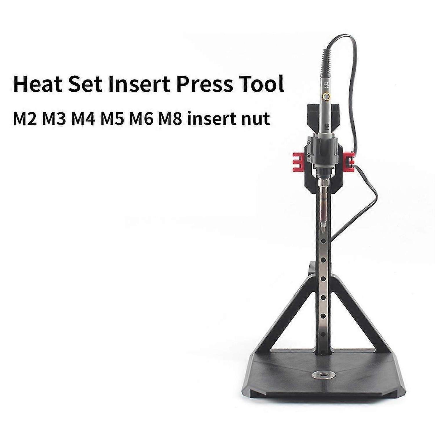 Stealth Press Kit Heat Set Einsatz Presswerkzeug Lötkolben Heat Insert Mutter Embedded Kit M2-M8 für 3