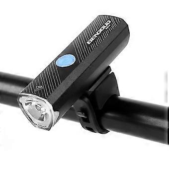 BENGGUO BG-1913 Luce per bicicletta 300 lumen 4 modalità Luci per bici Faro ricaricabile USB per Night Ri