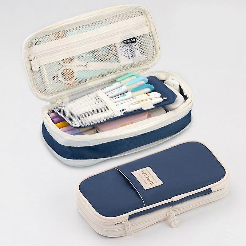 Pencil case, blue
