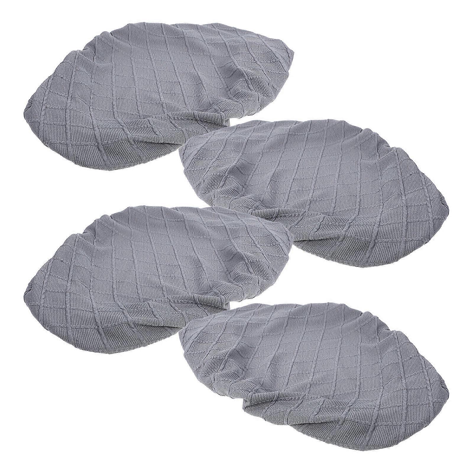 Rectangle Stool Covers Thickened Cloth Scratch Protection Footstools 40.00X30.00X0.20CM 4Pcs