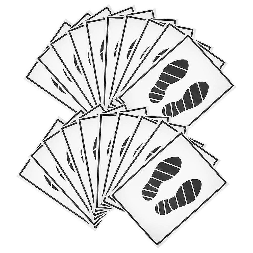 Disposable Car Floor Mats for Protection Multi Paper Mat Easy to Use and Carry 20 Pieces