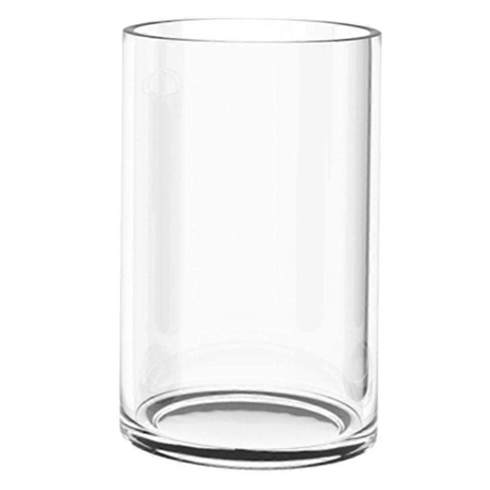 Table Vase Transparent Plants Holder Patio Decor Simple Style Glass Material 1Set