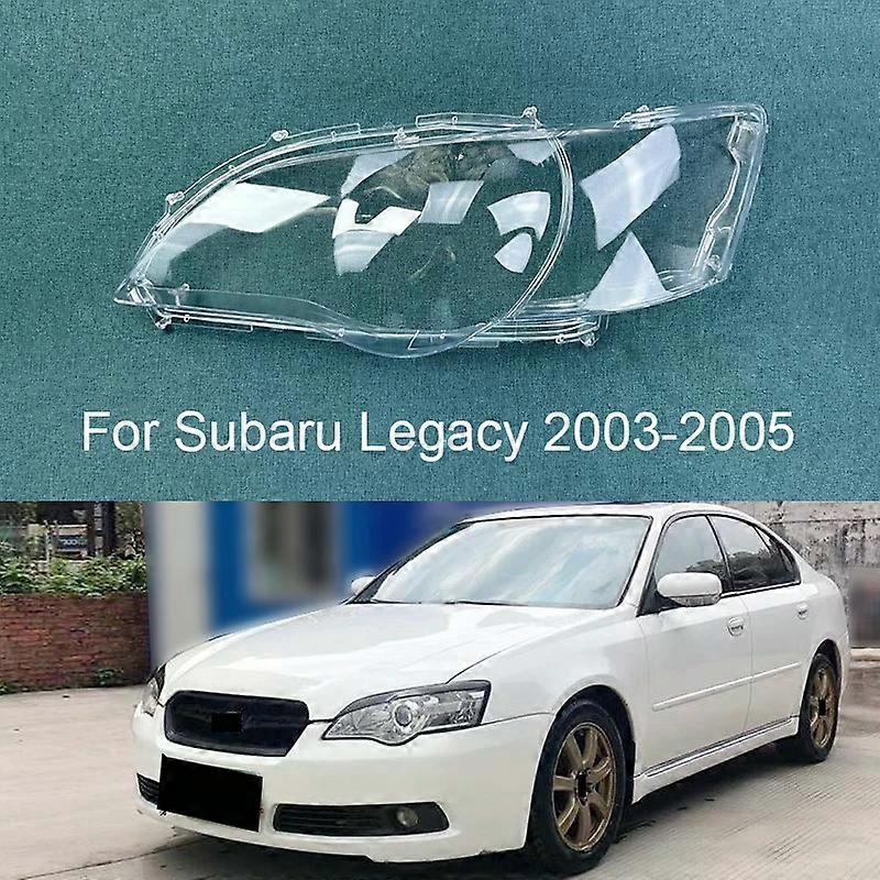For Subaru Legacy 2003 2004 2005 Car Headlamp Auto Light Case Transparent Lampshade Lamp Shell Headlight Cover