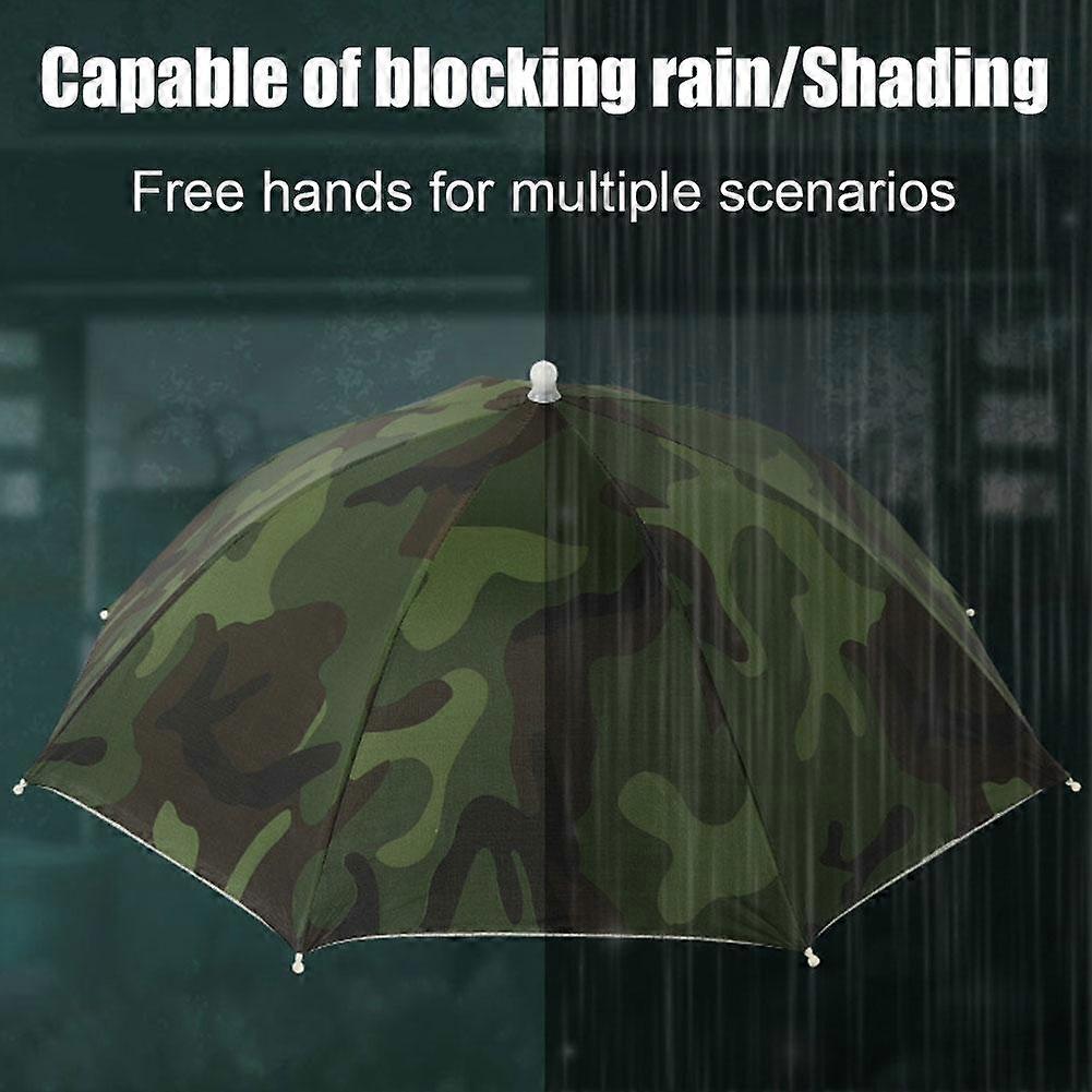 69 Watermelon Hat Umbrella (C) $ Sun Protection Hat Umbrella 69 Large Head-mounted Umbrella Street Umbrella Hat Rainbow Advertising Umbrella Hat