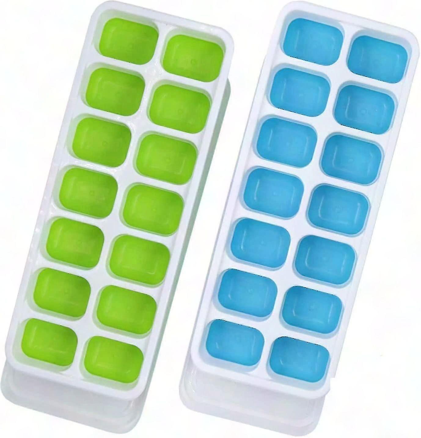 Ice Cube Trays with No-Spill Lid