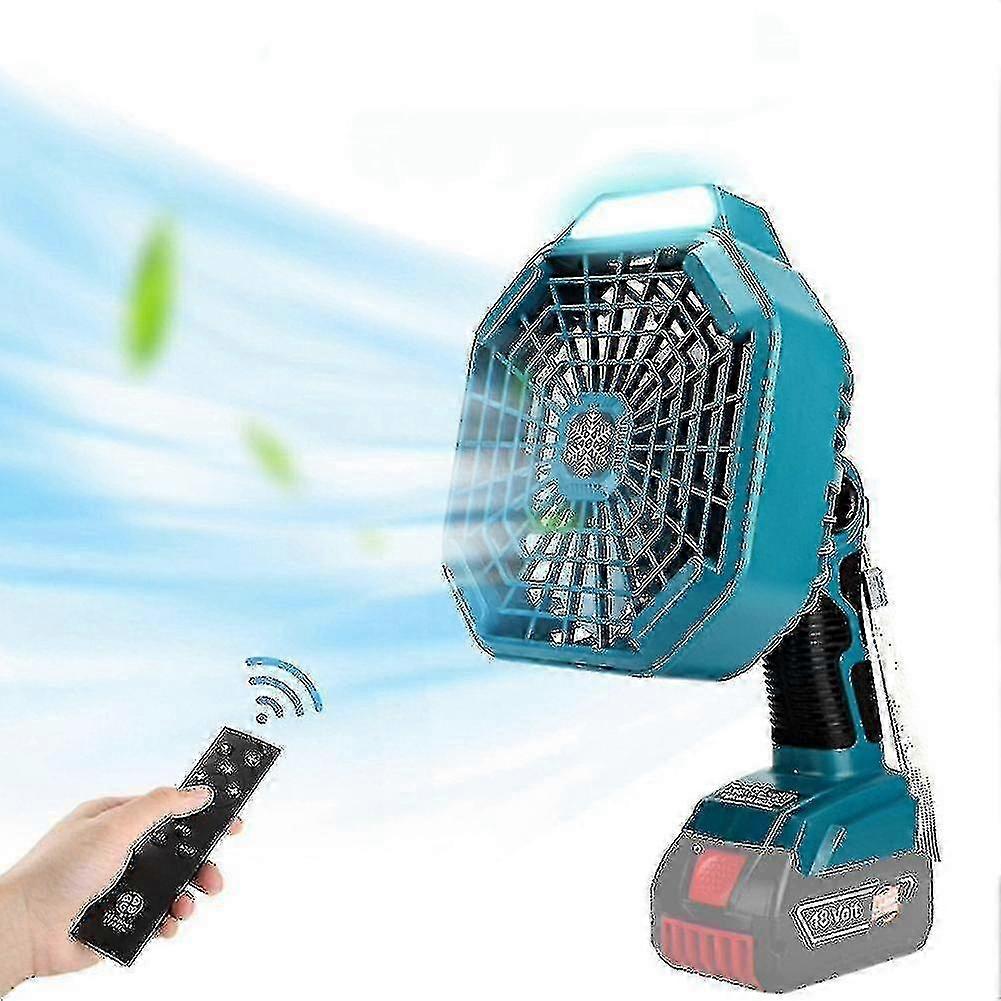 Vertical USB Fan for Compatible 18V Lithium Battery with Light - XC