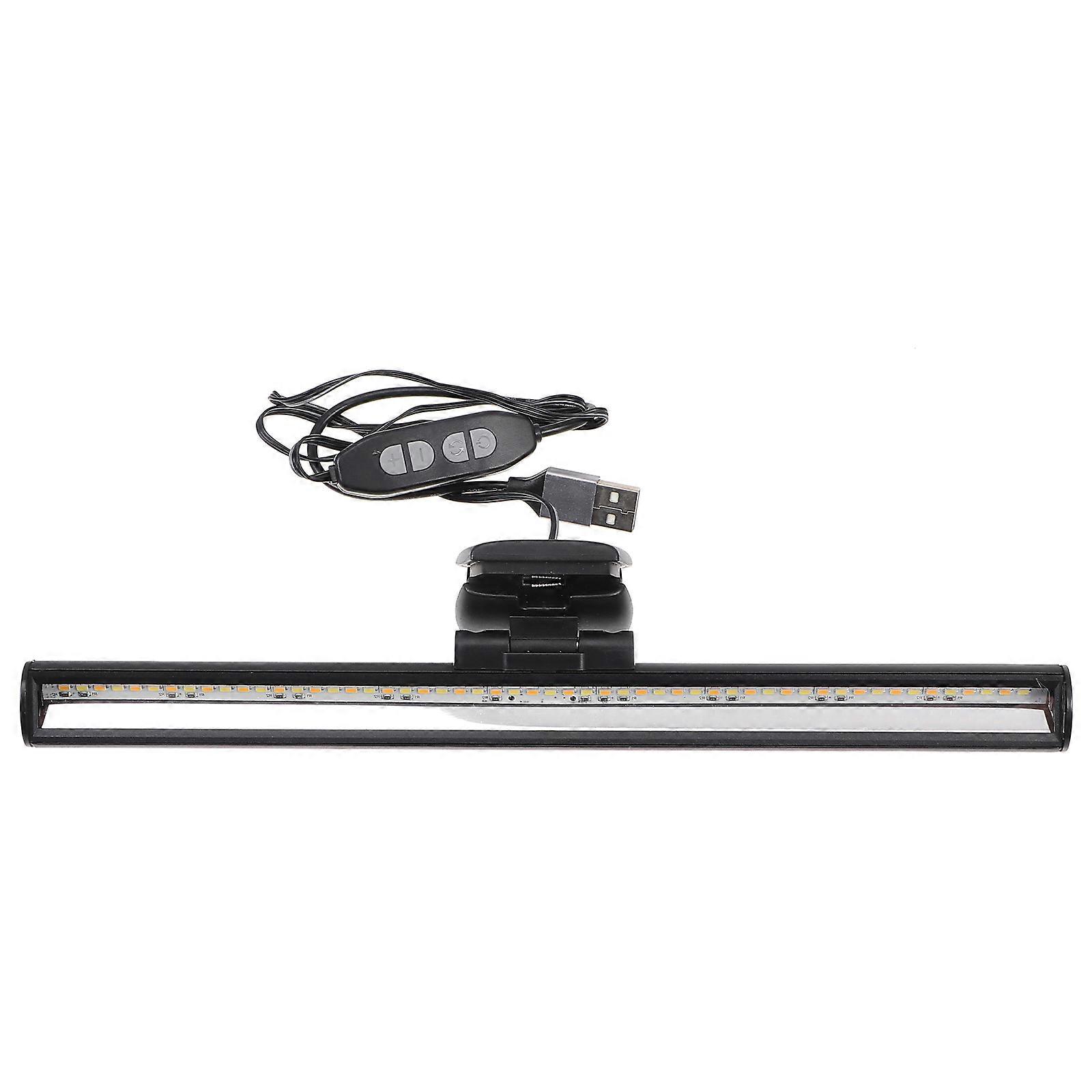 Adjustable Computer Monitor Light with USB Powered Design for Eye Protection Black 10 Brightness Levels