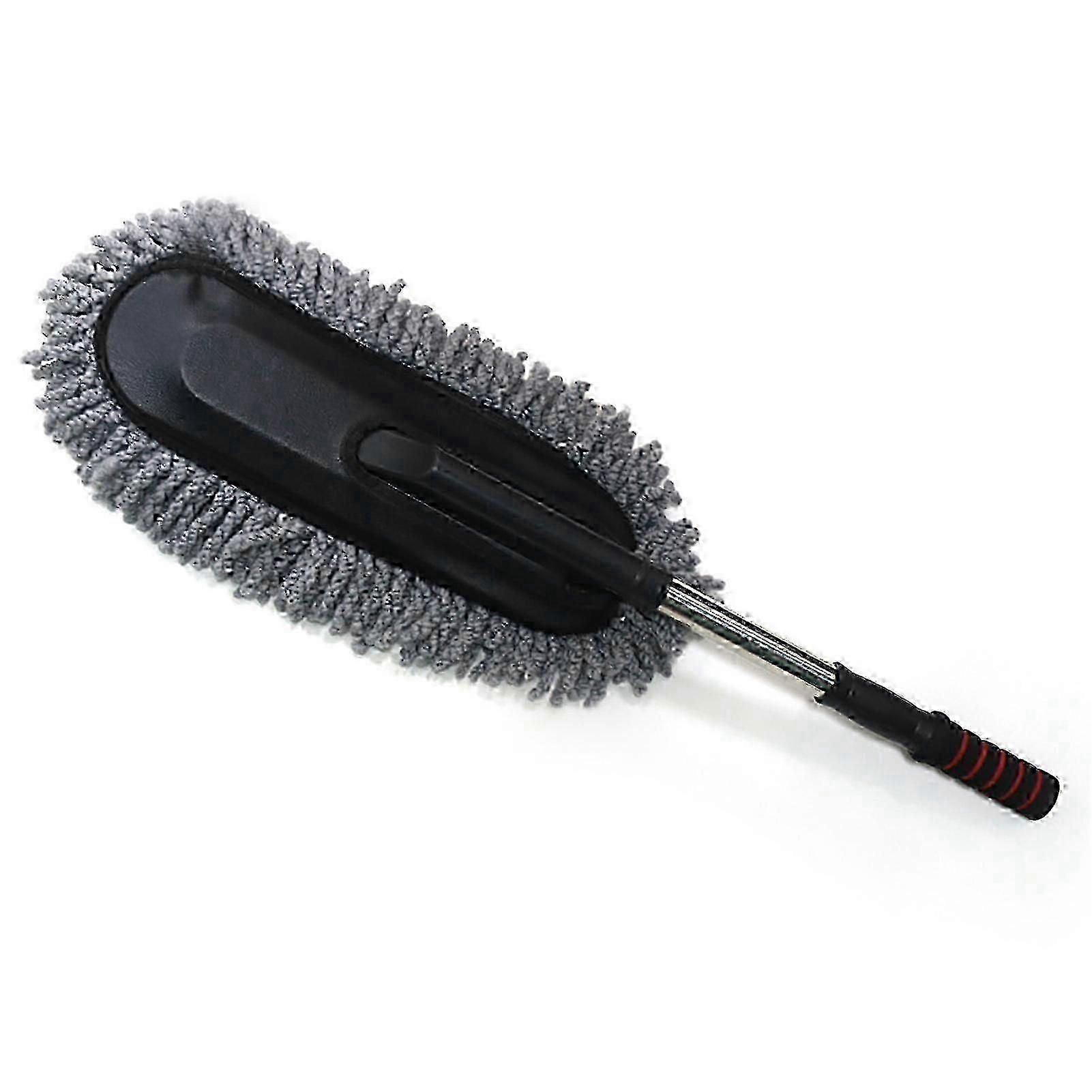 Car Duster Brush Ergonomic Multifunctional Removable Foldable Durable Car Mop Wax Duster Hr