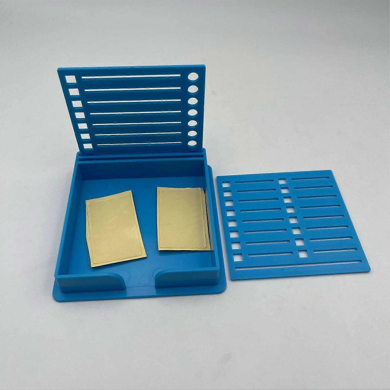 Sticky Note Holder with 2 Templates  Sticky Note Dispenser  Sticky Notes  Note Organiser  Blue