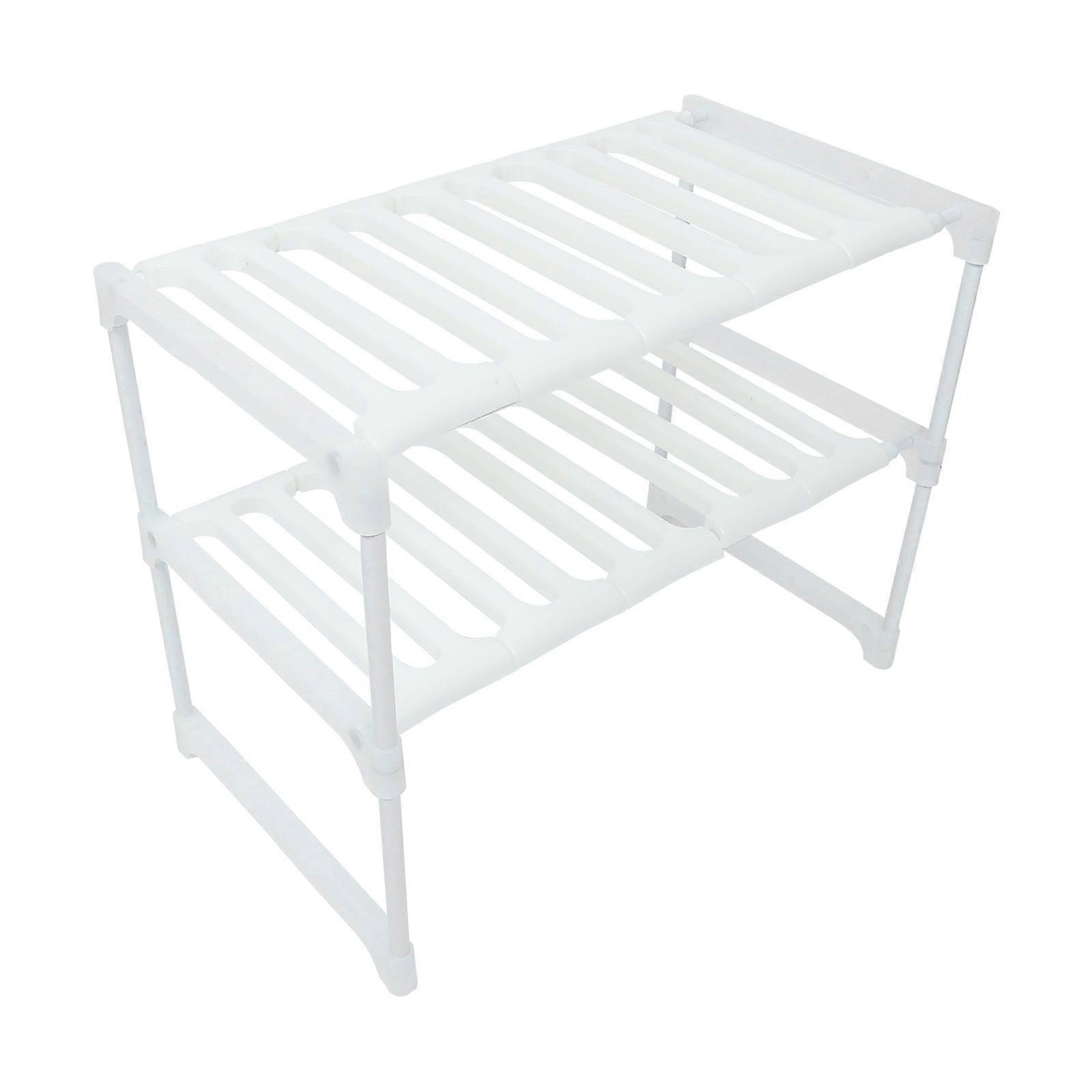 Under Sink Organizer Adjustable Storage Holder for Kitchen and Bathroom