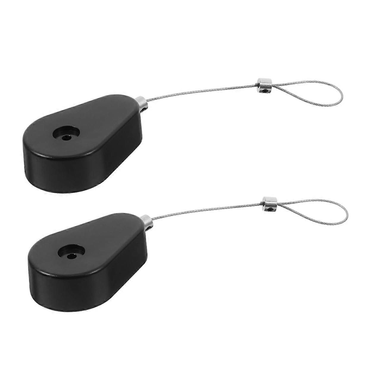 Retractable Steel Cable Lock with Adjustable Telescopic Cable for Securing Electronics