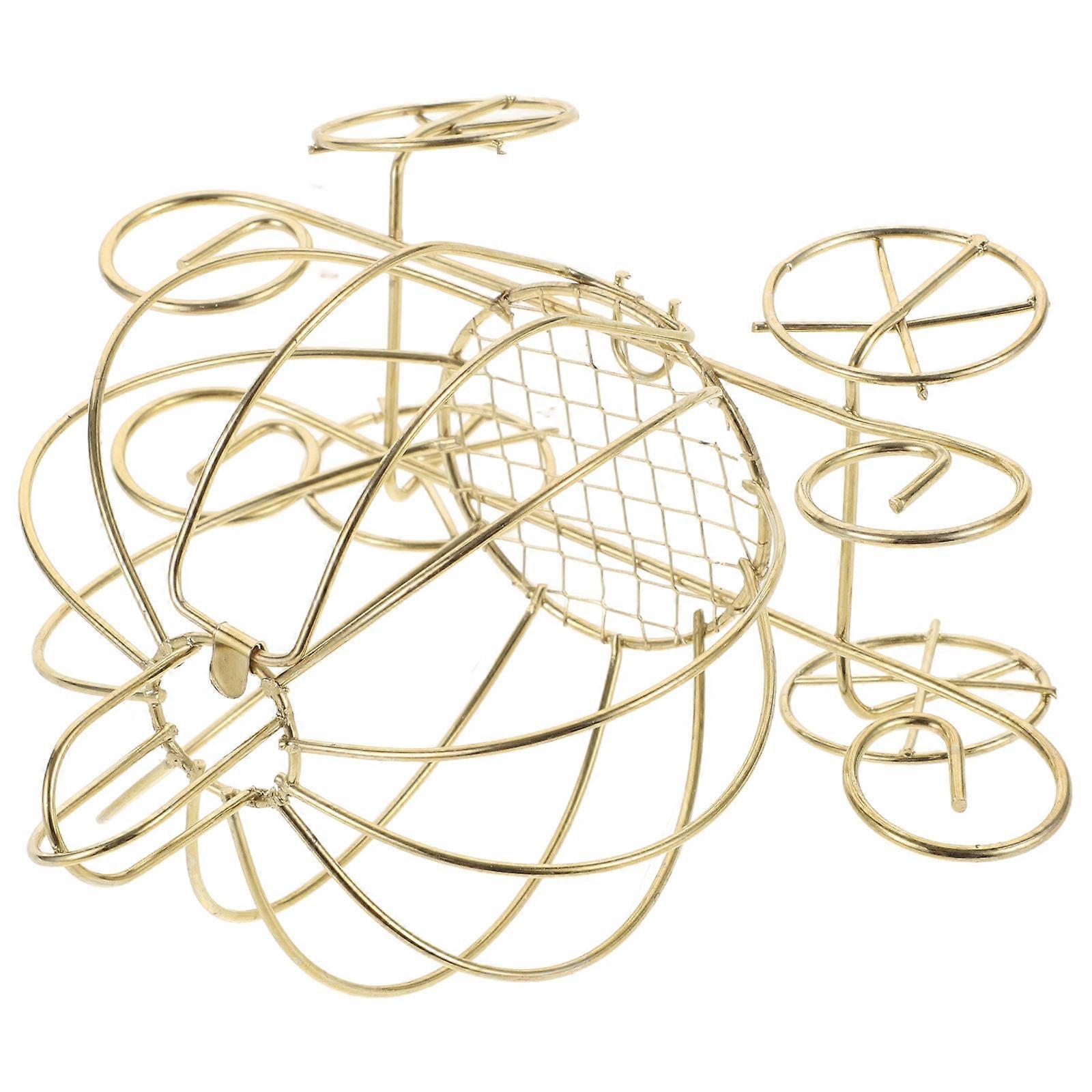 صندوق حلوى معدني ذهبي للتخزين مثالي لهدايا حفلات الزفاف والحرف اليدوية 2.5 × 3.5 بوصة