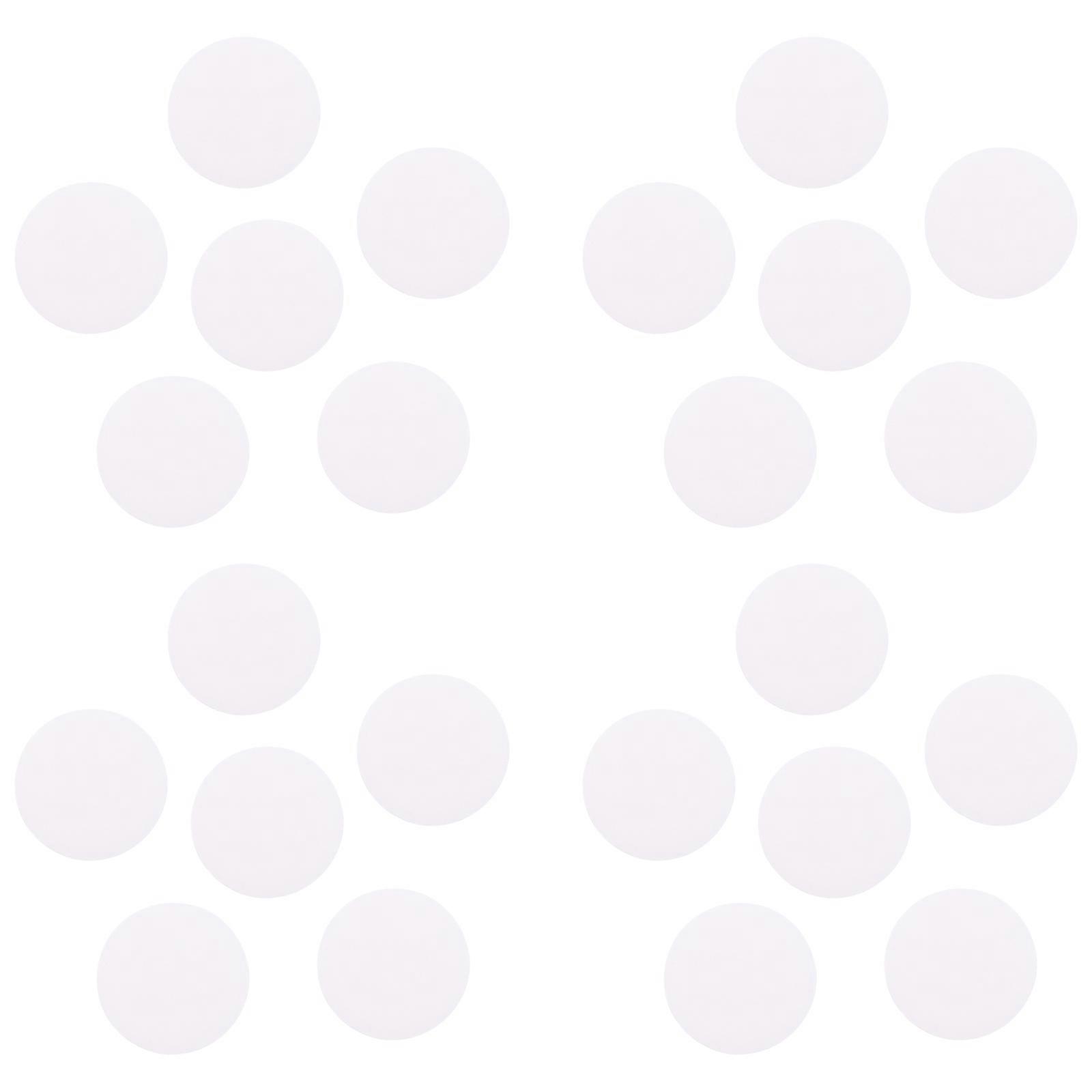 White Adhesive Foam Dots for DIY Candle Making with Strong Hold Synthetic Material 100Pcs