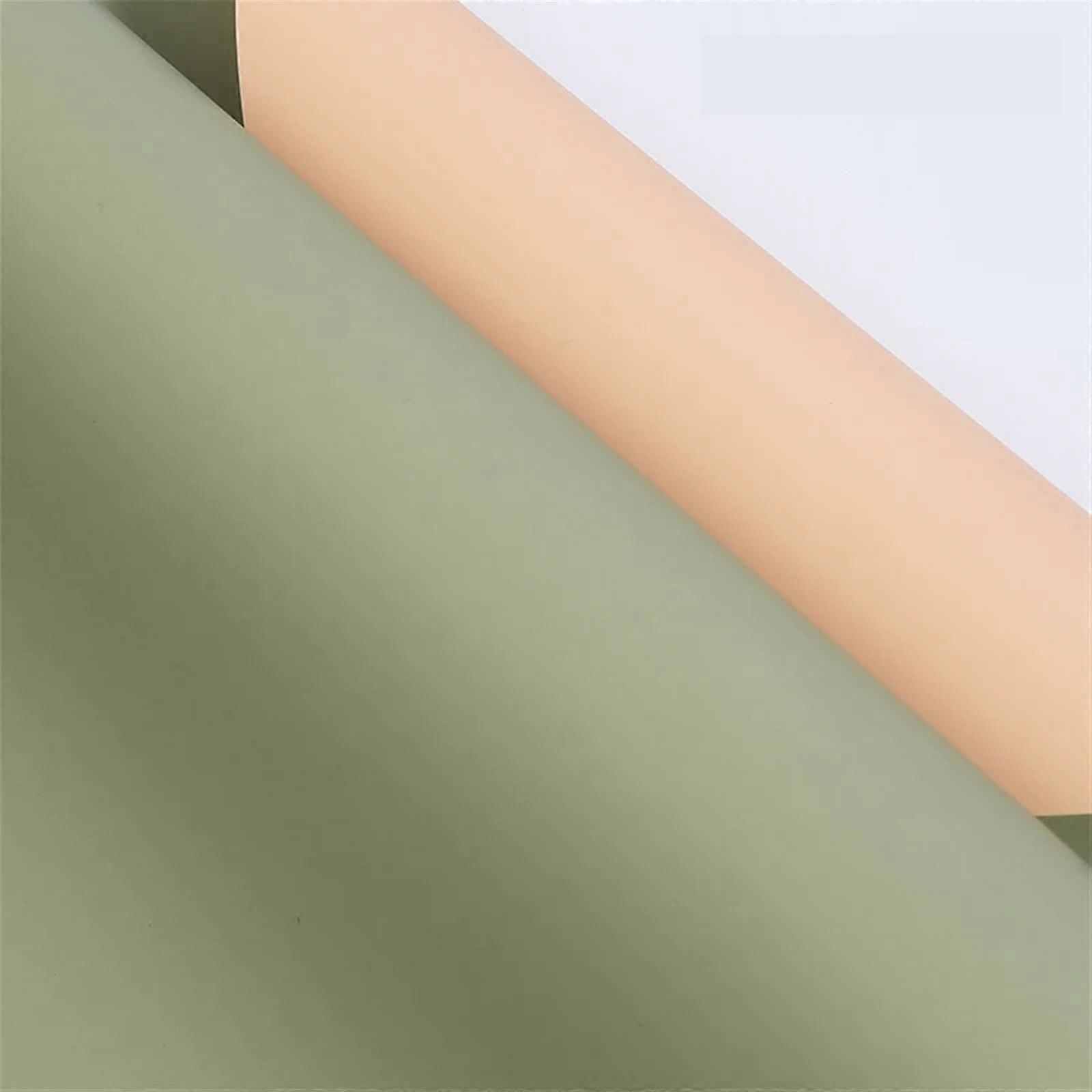 Flower Bouquet Paper Double-Sided Wrapping Paper Set, 20 Sheets, Two-Color, Waterproof, 70x100cm Flower Wrapping Paper