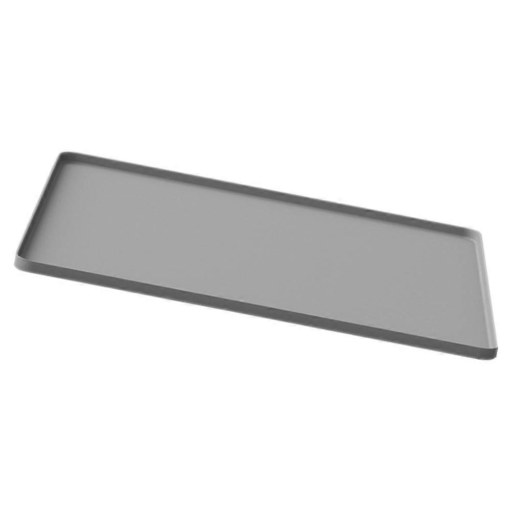 Silicone Draining Mat for Home Grey Multipurpose Washer Top Protector 1 Piece