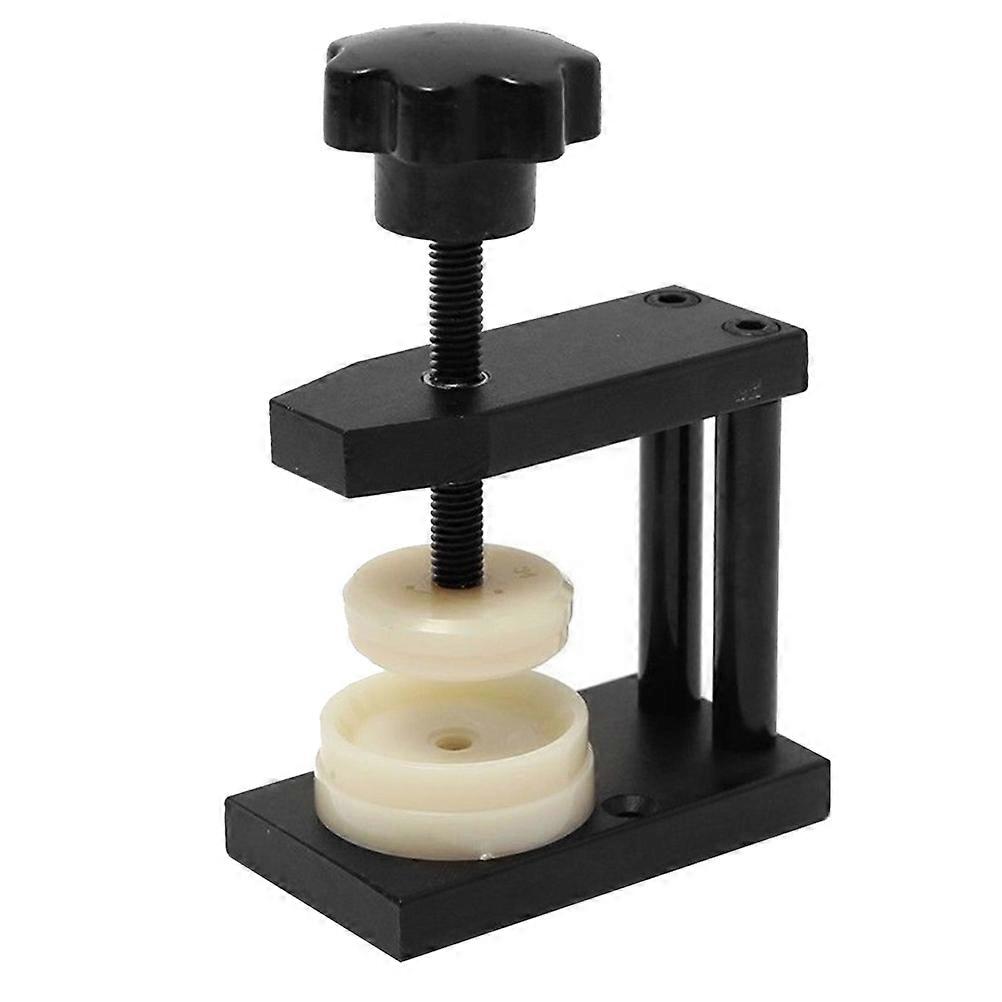 Spiral Watch Case Closer Tool for Repair   Durable Black Fitting Press Device for Effortless Back Cover Removal, Essential for Watchmakers