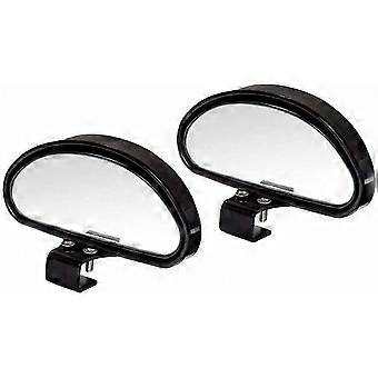 Universal Adjustable Convex Rearview Mirror for Enhanced Driving Visibility and Safety - Fits All Vehicles