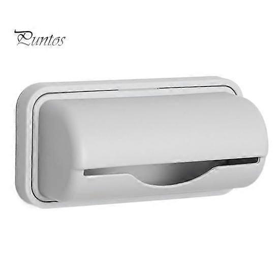Garbage Bag Storage Box Dispenser Compact Design Quick Access Easy Installation Kitchen Bathroom Trash Bag Holder Dispenser