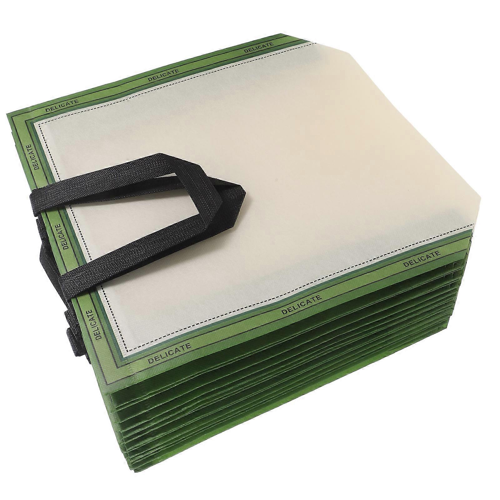 Party Favors Bags Reusable Spacious Design For Birthday Wedding Event 32.00X27.00X10.00CM Non-Woven Fabric 10Set