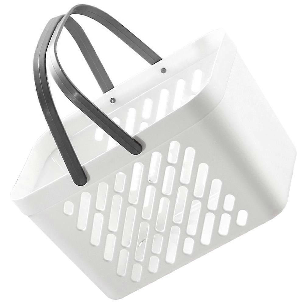 Handheld Multi Functional Storage Basket, Portable Sundries Organizer with Open Design for Home, Outdoor Activities, and Travel, Ventilated Hollow