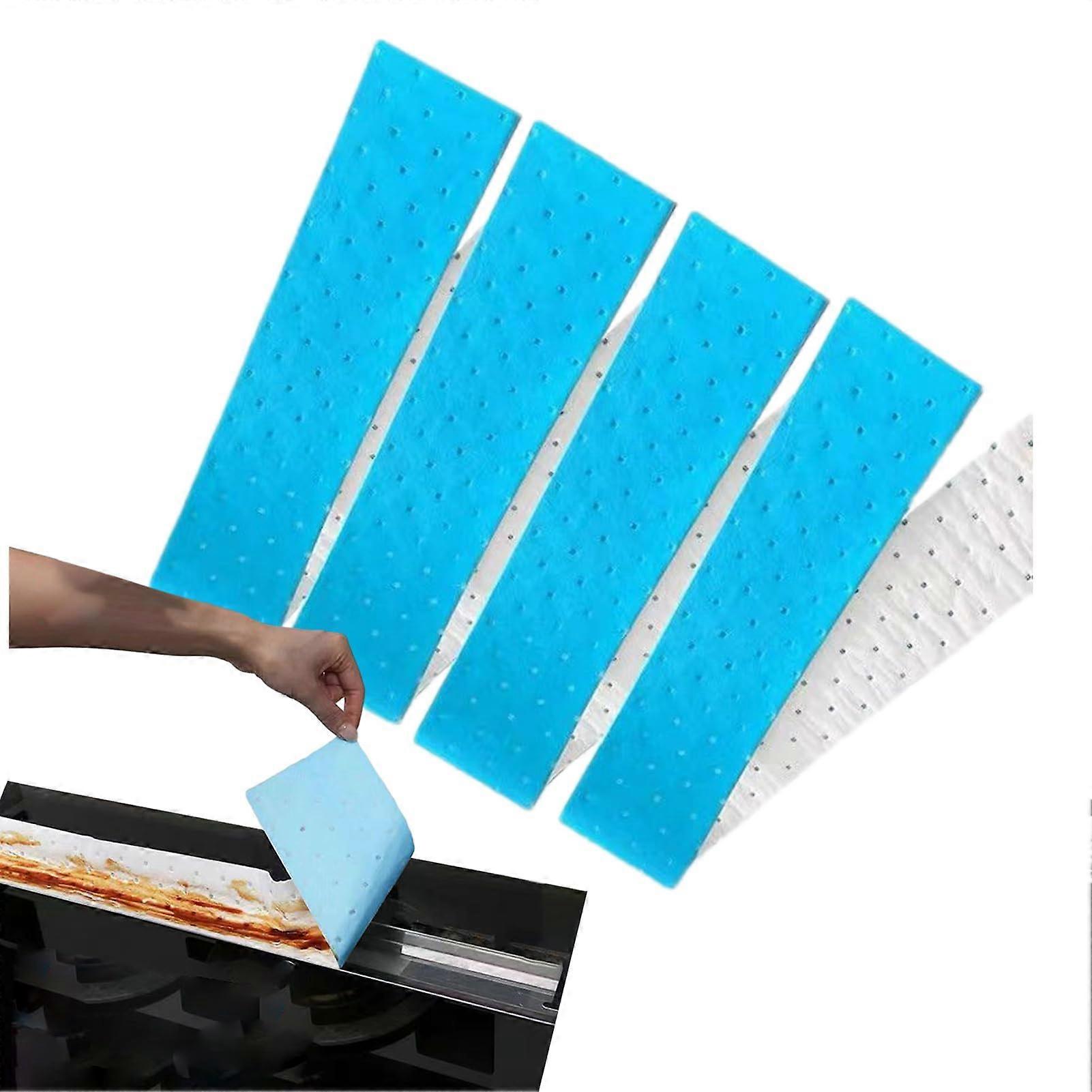 Hood grease filter, paper towels Filter cotton grease filter replacement Oilabsorbing paper for kitchen range hoods, fits most range hoods, blue