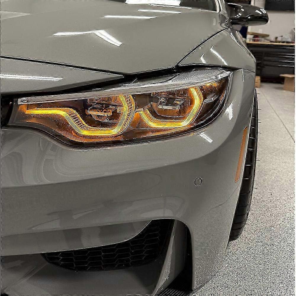 Yellow Lime LED Running Light Source Module Compatible with BMW Series 4 M3 M4 - Parts Number 63117493229 & 63117493230