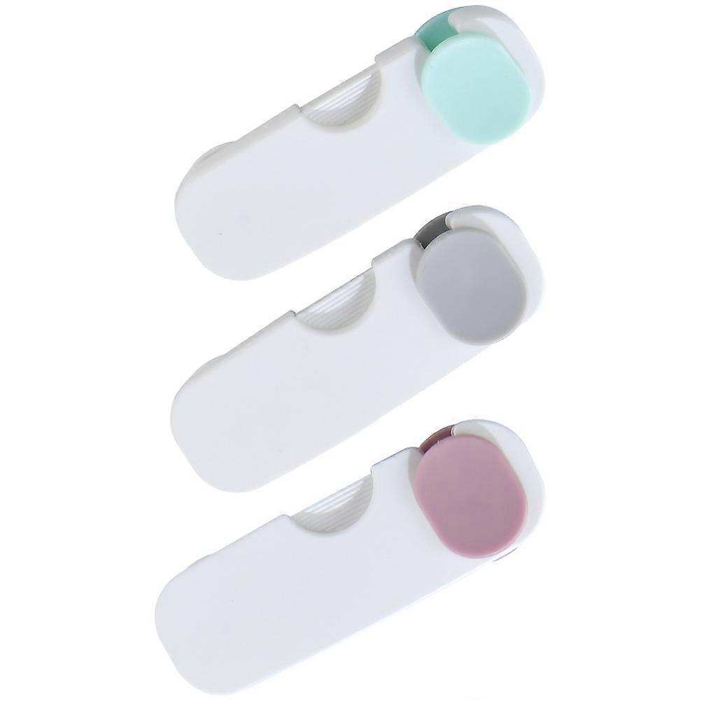 3pcs Drawer Safety Locks Strap with Hidden Buckle Design for Cupboards, Smooth Surface & Easy Installation for Home Safety Proofing