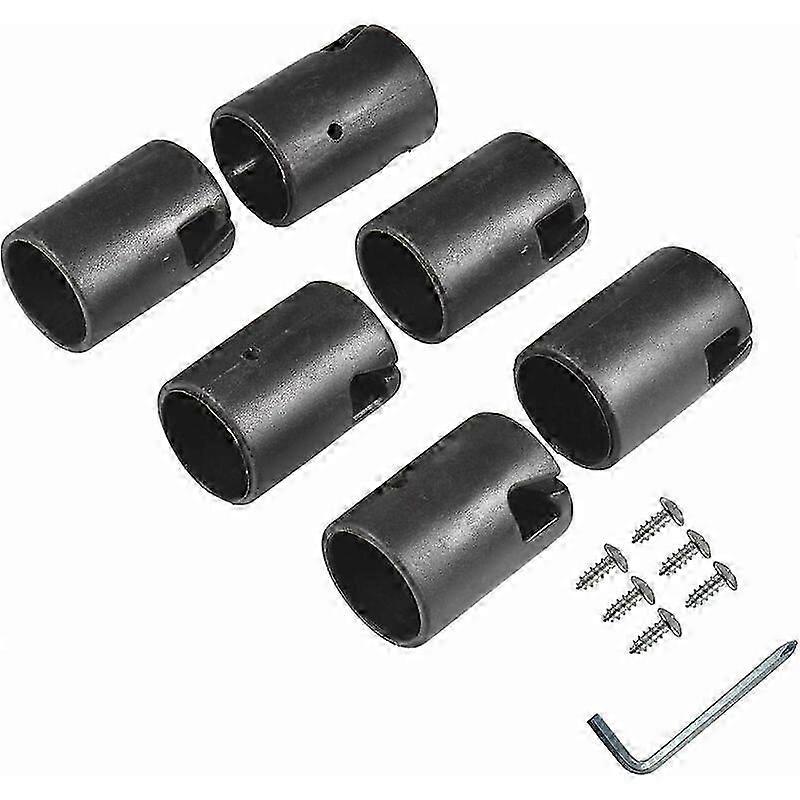 6pcs Trampoline Pole Caps for 1.25in Top Ring