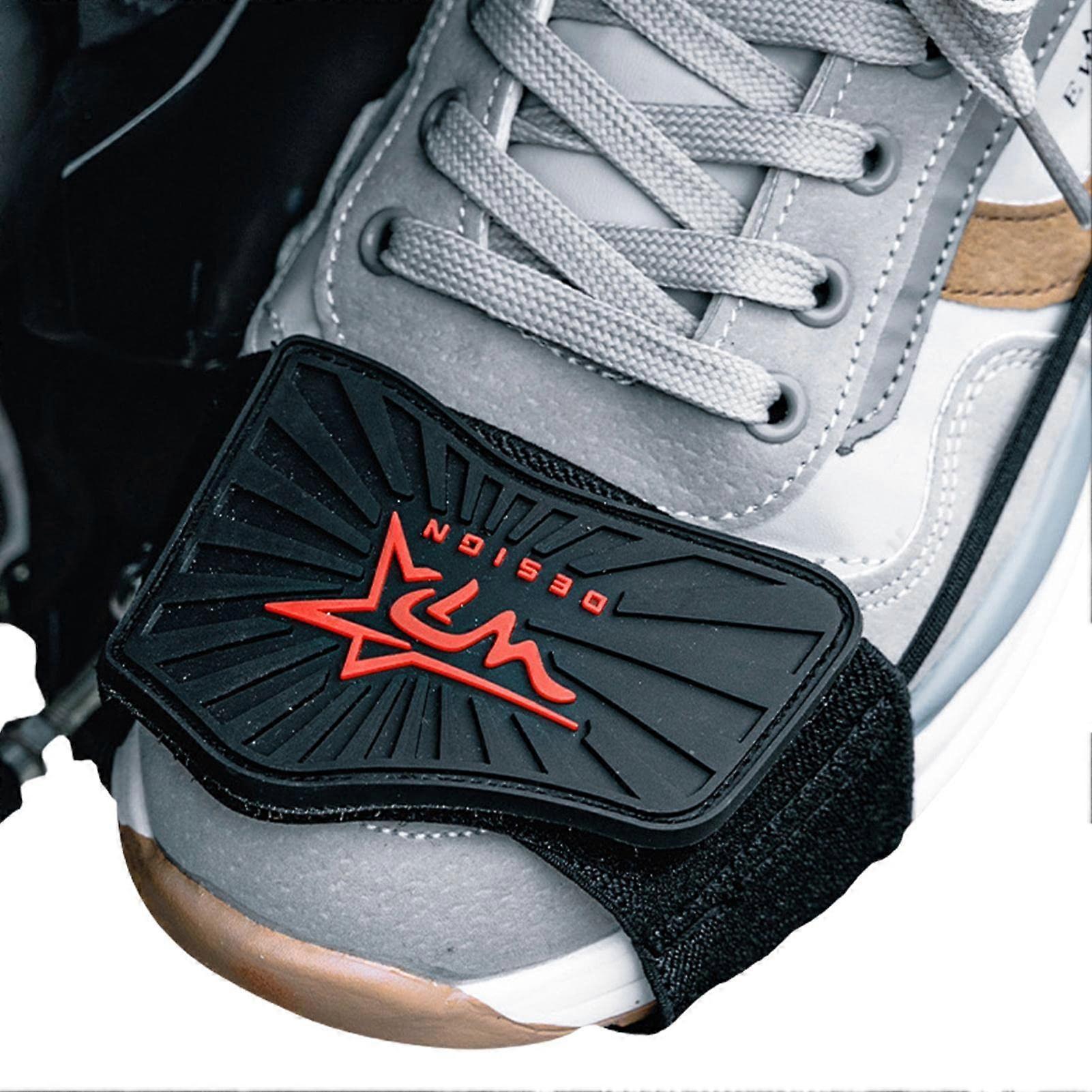 Motorcycle Shift Lever Shoe Protector - Adjustable Rubber Shoe Cover for Universal Fit, Durable Shift Guard Pad