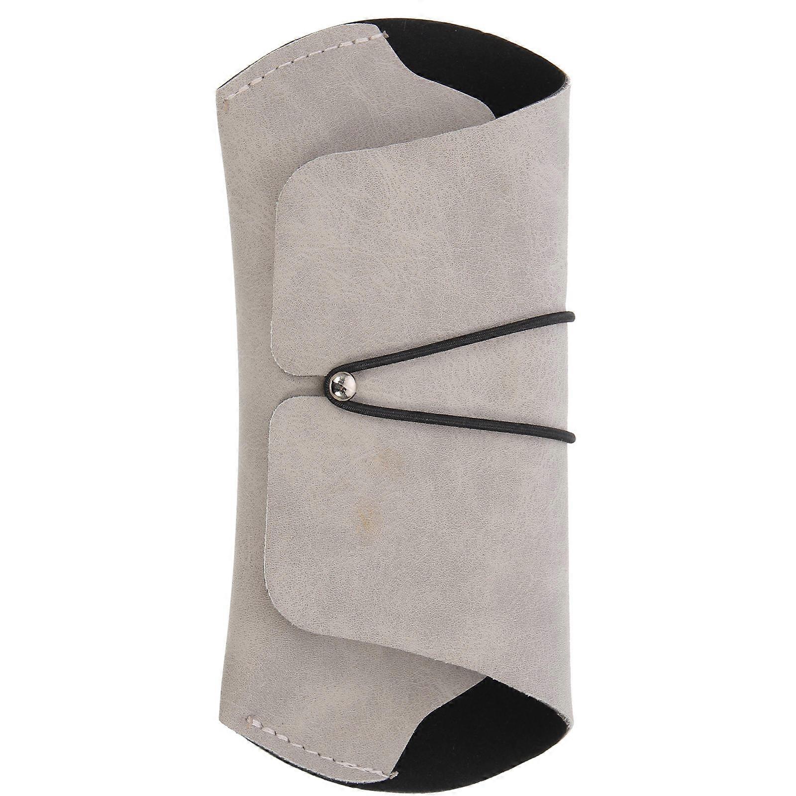 Mens Eyeglass Case Portable For Travel Everyday Use Grey 1Set