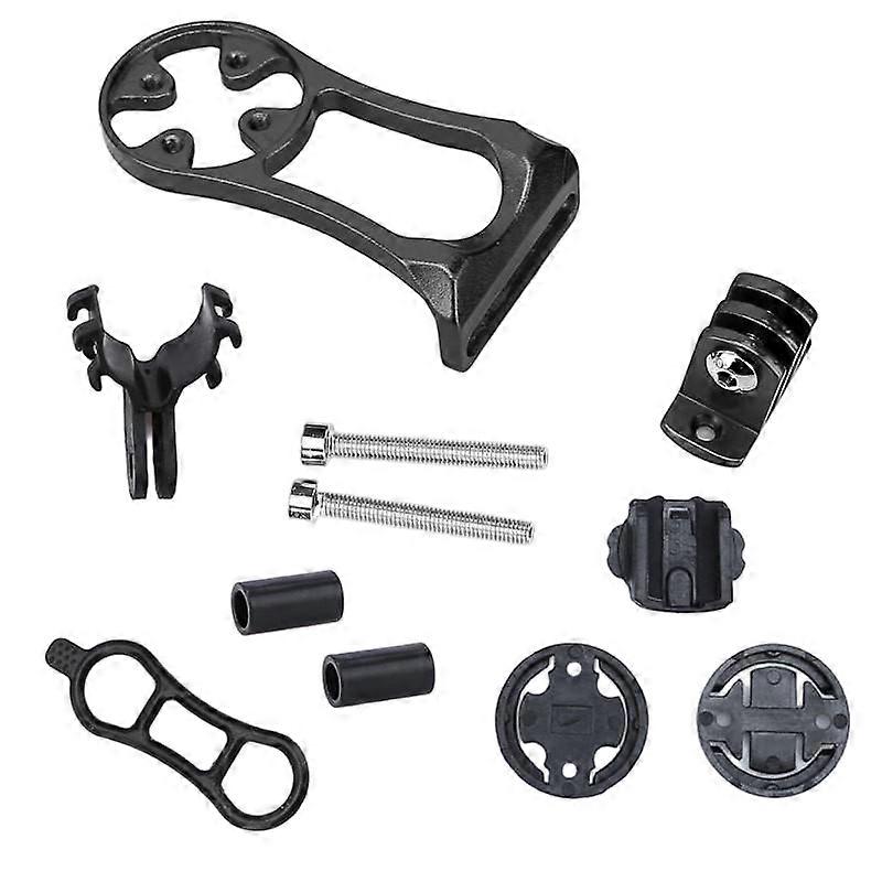 Bicycle speedometer base | Aluminum alloy, durable / Multifunctional expansion / Adjustable position | Cycling | Bicycle speedometer base