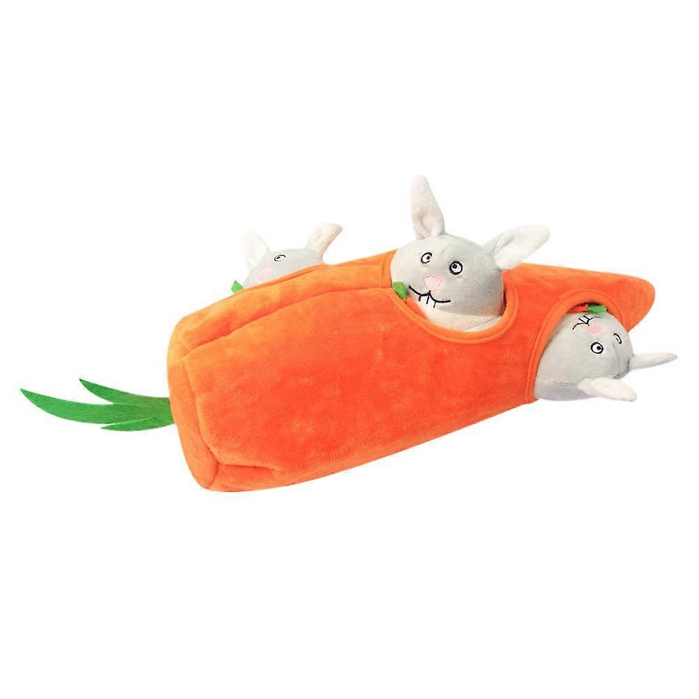 Squeaky Plush Toy Pet Durable Design Chew Training Outdoor Play For Medium To Large Dogs 1Set