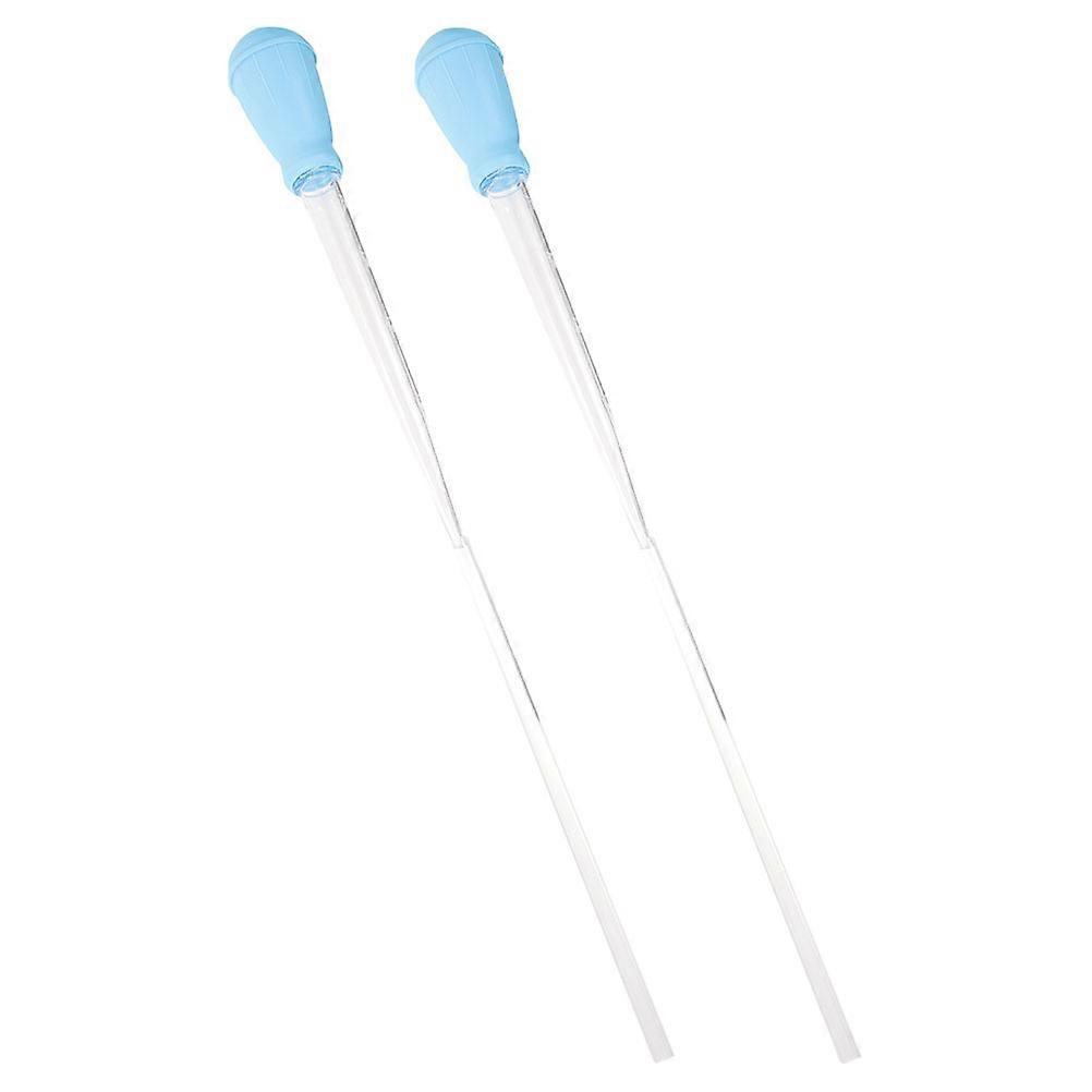 Aquarium Corals Feeder Tool 2Pcs Portable Manual Pump For Fish Tank Water Change Efficient Waste Removal Compact Design