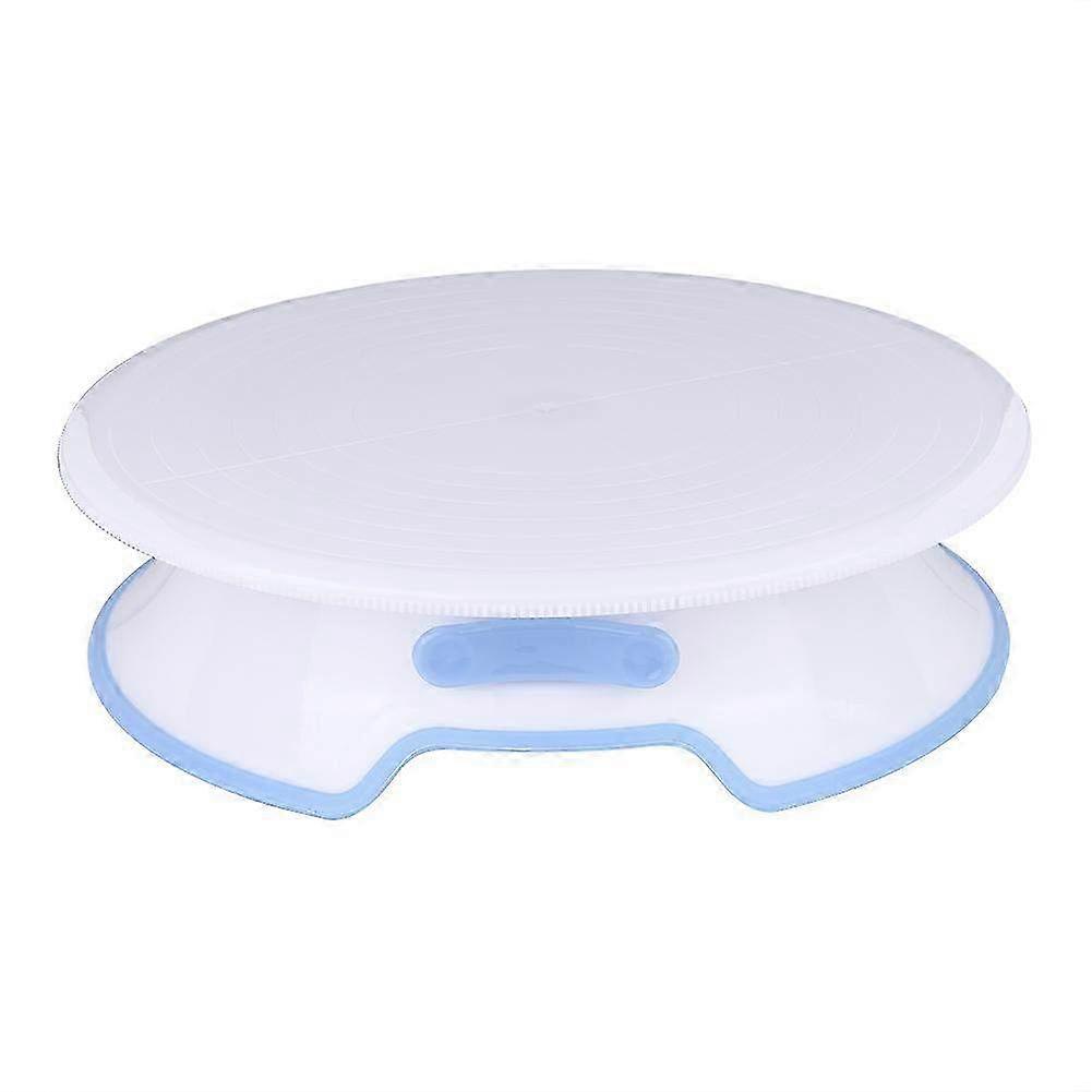 Rotating Cake Decorating Turntable with Household Cake Plate - DIY Baking Tool for Easy Decorating & Serving
