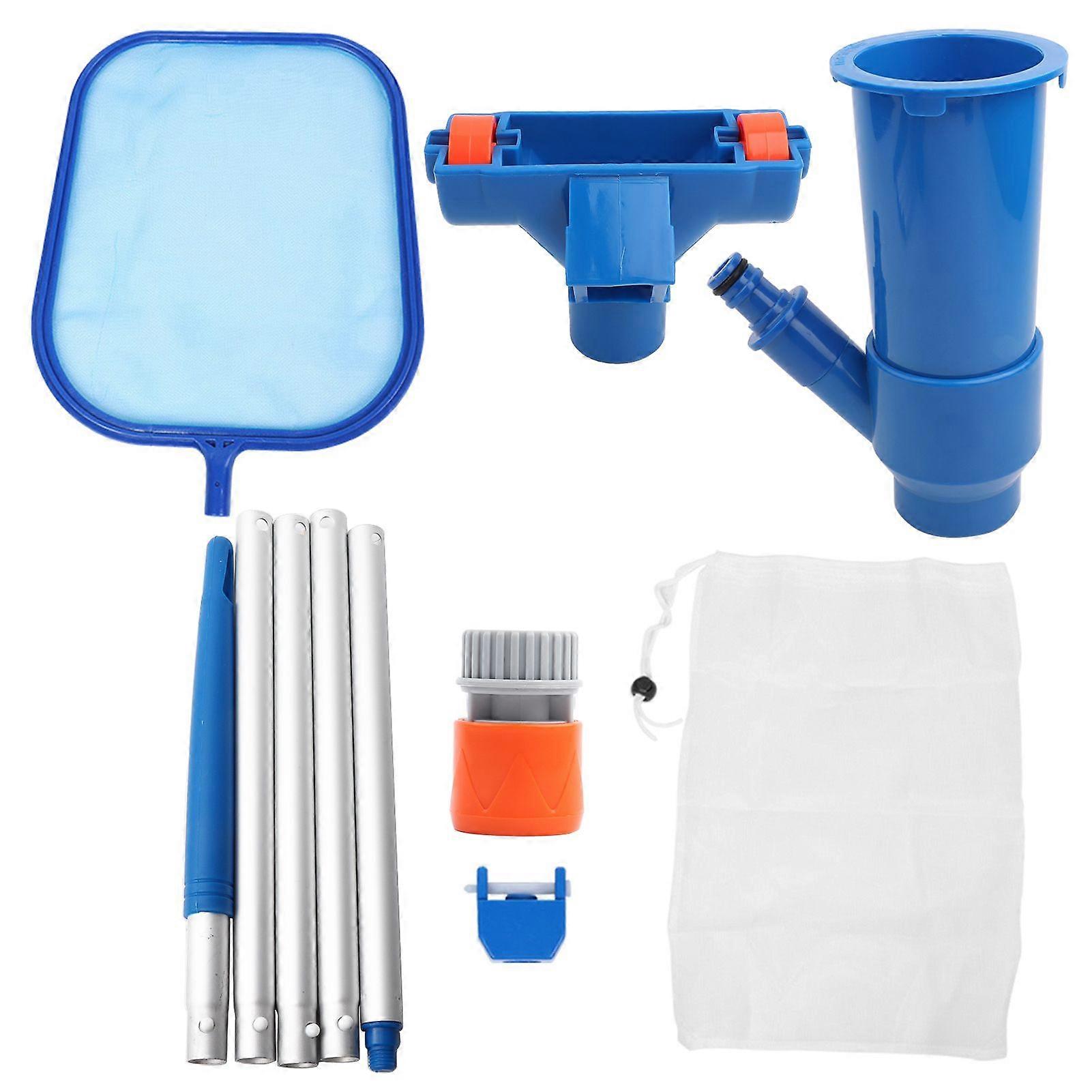 Swimming Pool Leaf Mesh Net Set Pools Leaf Skimmer Cleaning Tools for Pond Fountain