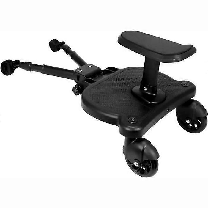Universal Stroller Board, Stroller Footboard, Pedal for Double Stroller with Removable Seat, Comfort Skate Platform