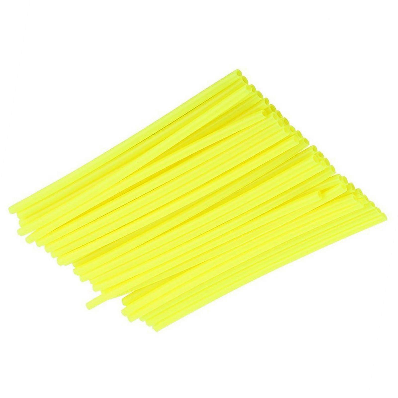 36 قطع عجلة تحدث حامي موتوكروس ريم الجلد الطرق الوعرة دراجة نارية الحرس يلتف كيت أصفر مشرق