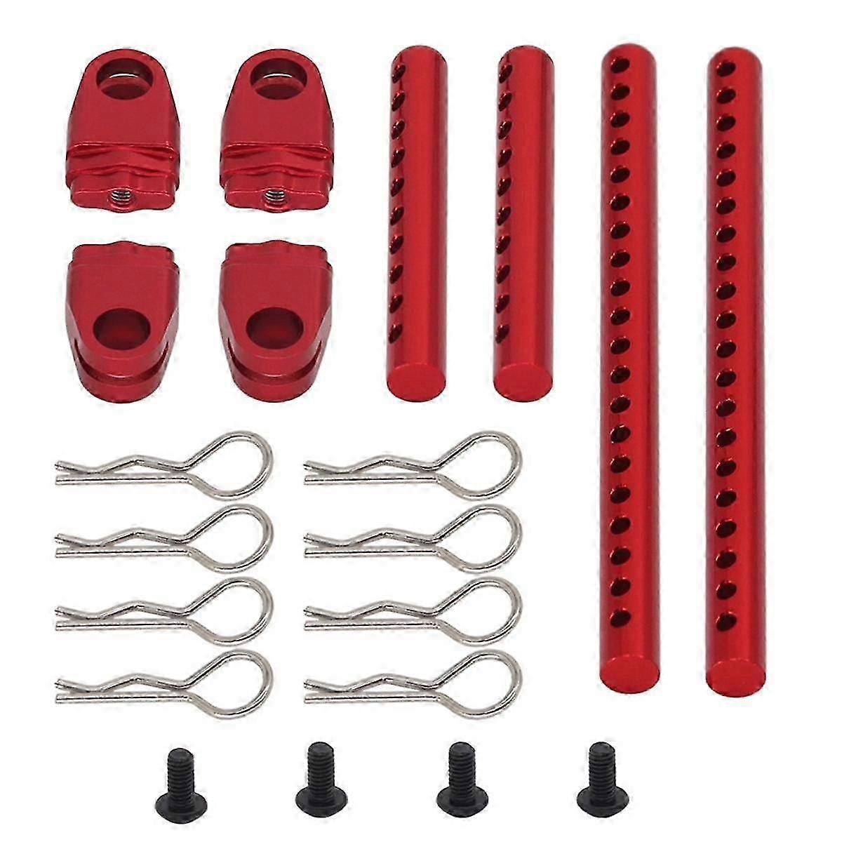 RC Car Body Pillar Kit for 1/10 TT02 RC Car Update Partscar Kit RC Car Upgrade