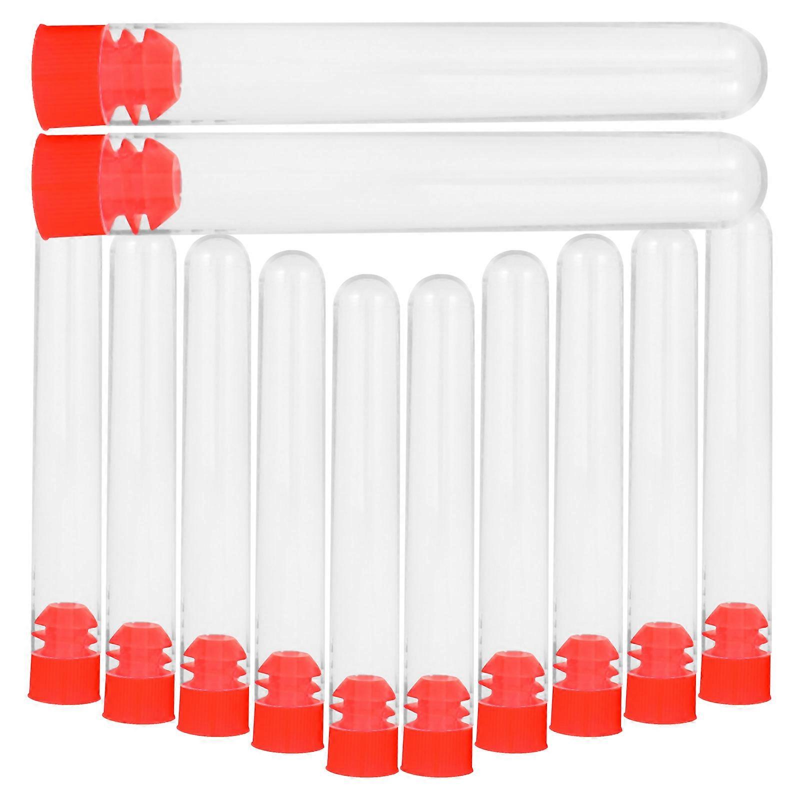 Clear Plastic Tubes with Design for Science and Storage Solutions