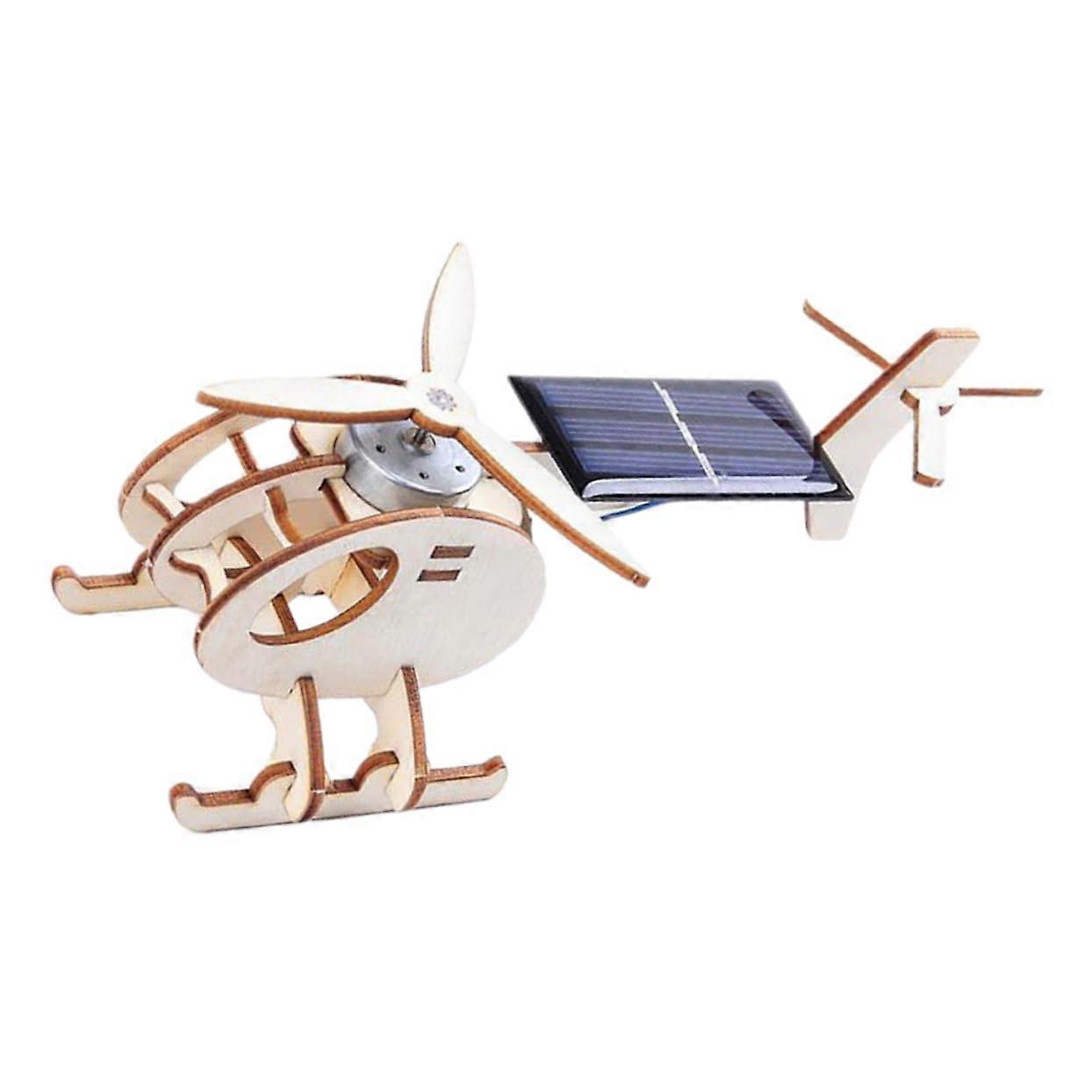 DIY Solar Helicopter Model Kit for Creative Science Experiment Toy, Ideal for Birthdays and Family Gatherings