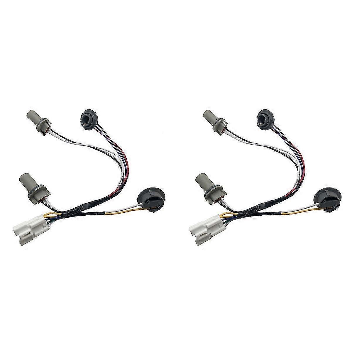 2PCS Tail Light Lamp Socket Connector Wiring Harness Compatible with 2011-2014 Sedan