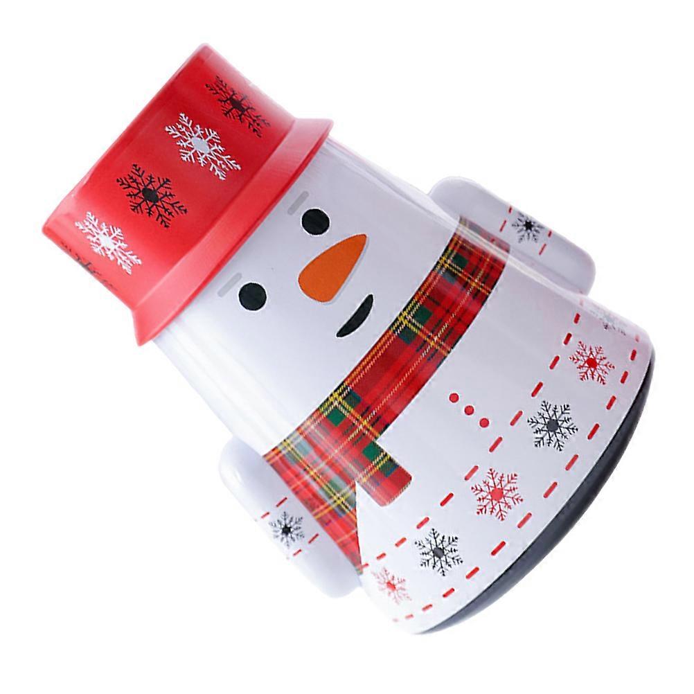 Multi Color Candy Jar Small Candy Jars With Lids Christmas Theme Decoration 1Set